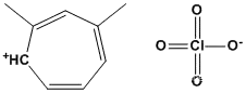 Molecular Structure of 61916-79-8 (Cycloheptatrienylium, 1,3-dimethyl-, perchlorate)